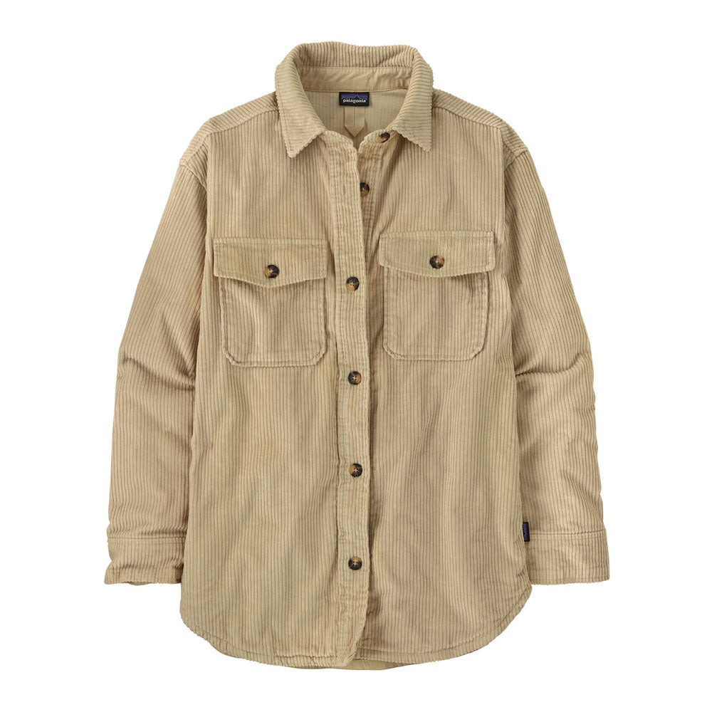Patagonia Womens Corduroy Overshirt Jacket Dark Natural