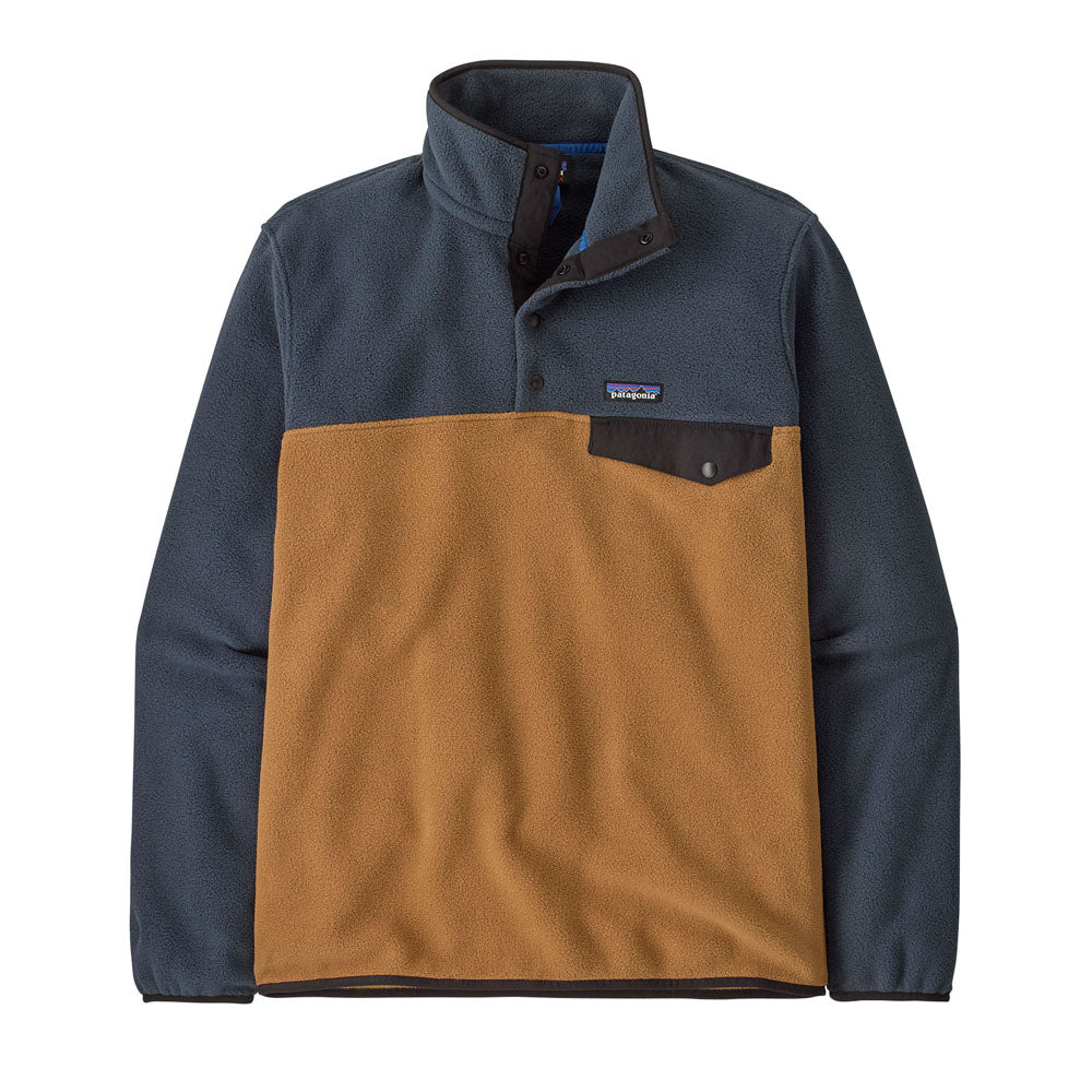 Patagonia Mens Lightweight Synchilla Snap-T Fleece Pullover Deer Brown