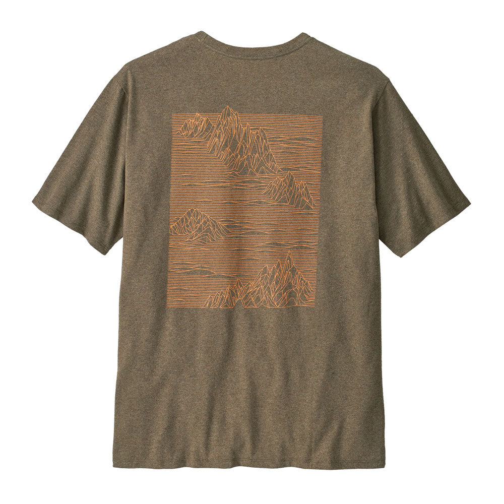 Patagonia Mens Strataspire Responsibili-Tee Wing Grey