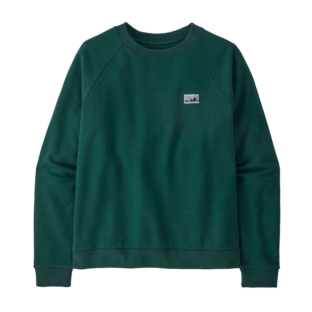Patagonia Womens Regenerative Organic Certified Cotton Essential Top Cascade Green