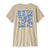 Patagonia Womens Capilene Cool Daily Graphic Shirt - Waters other Rays: Pumice X-Dye / M