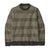 Patagonia Mens Recycled Wool-Blend Sweater Longshore: Forge Grey
