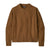 Patagonia Womens Recycled Wool-Blend Crewneck Sweater Chevron Cable: Deer Brown