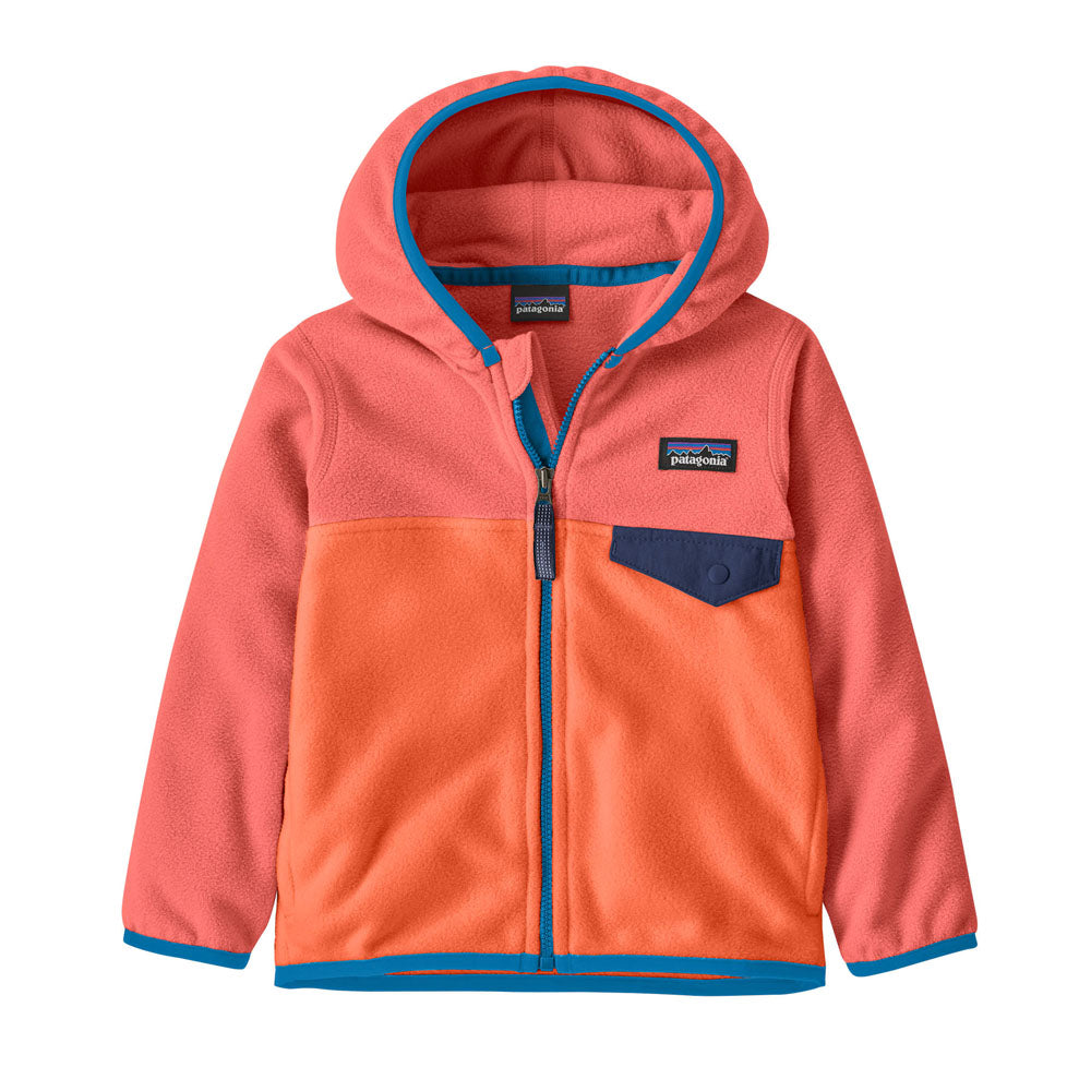 Patagonia Baby Micro D Snap-T Jacket Orange Peel