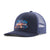 Patagonia Kids Trucker Hat Fitz Roy Foliage: New Navy