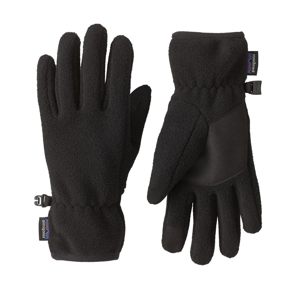 Patagonia Kids Synch Gloves Black olid / S
