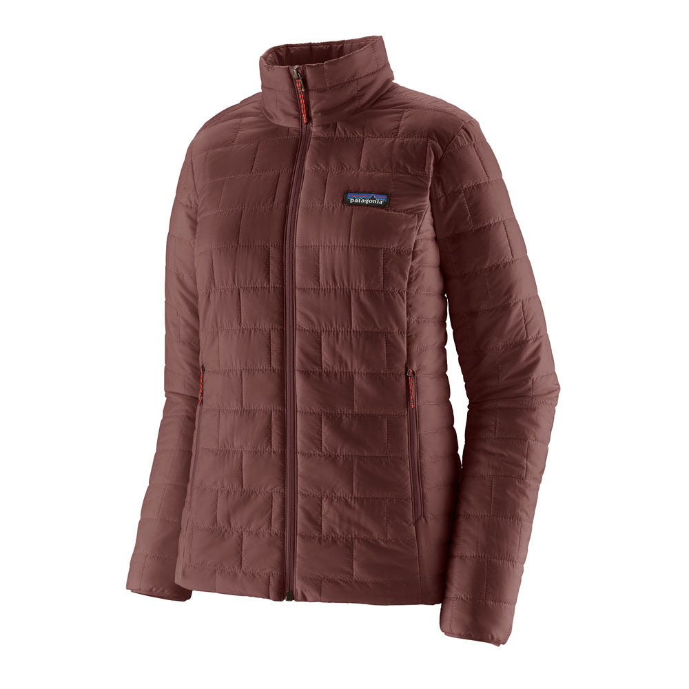 Patagonia Womens Nano Puff Jacket Dark Ruby
