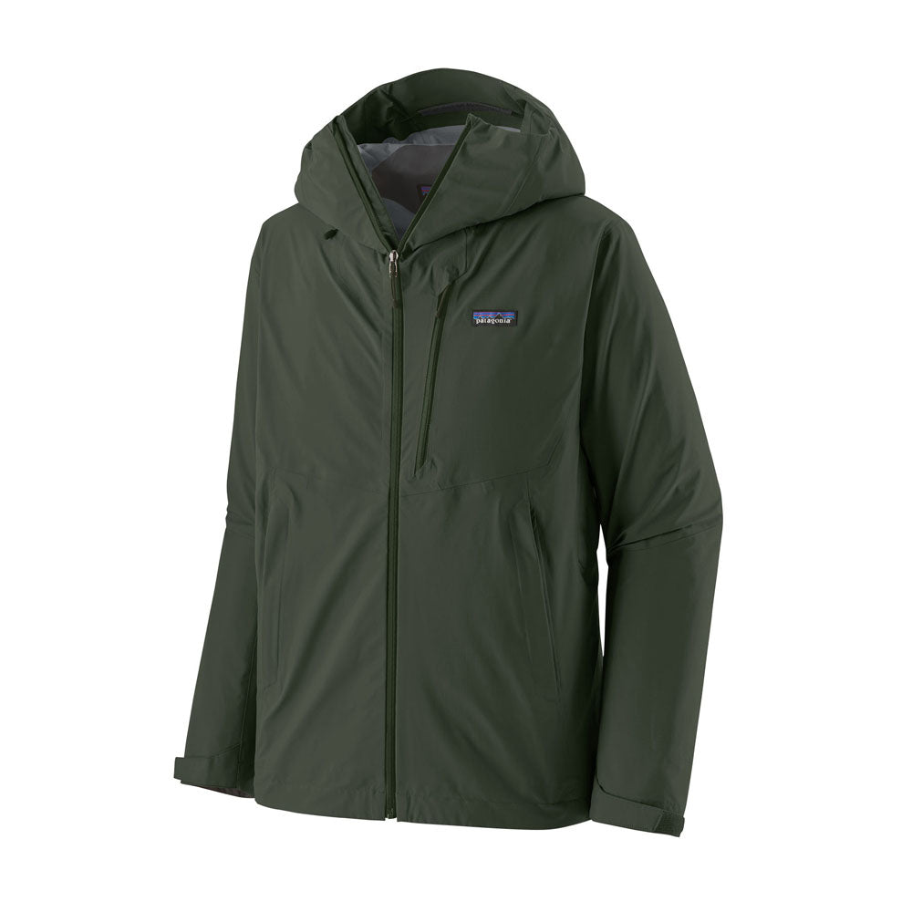 Patagonia Mens Granite Crest Rain Jacket Old Growth Green