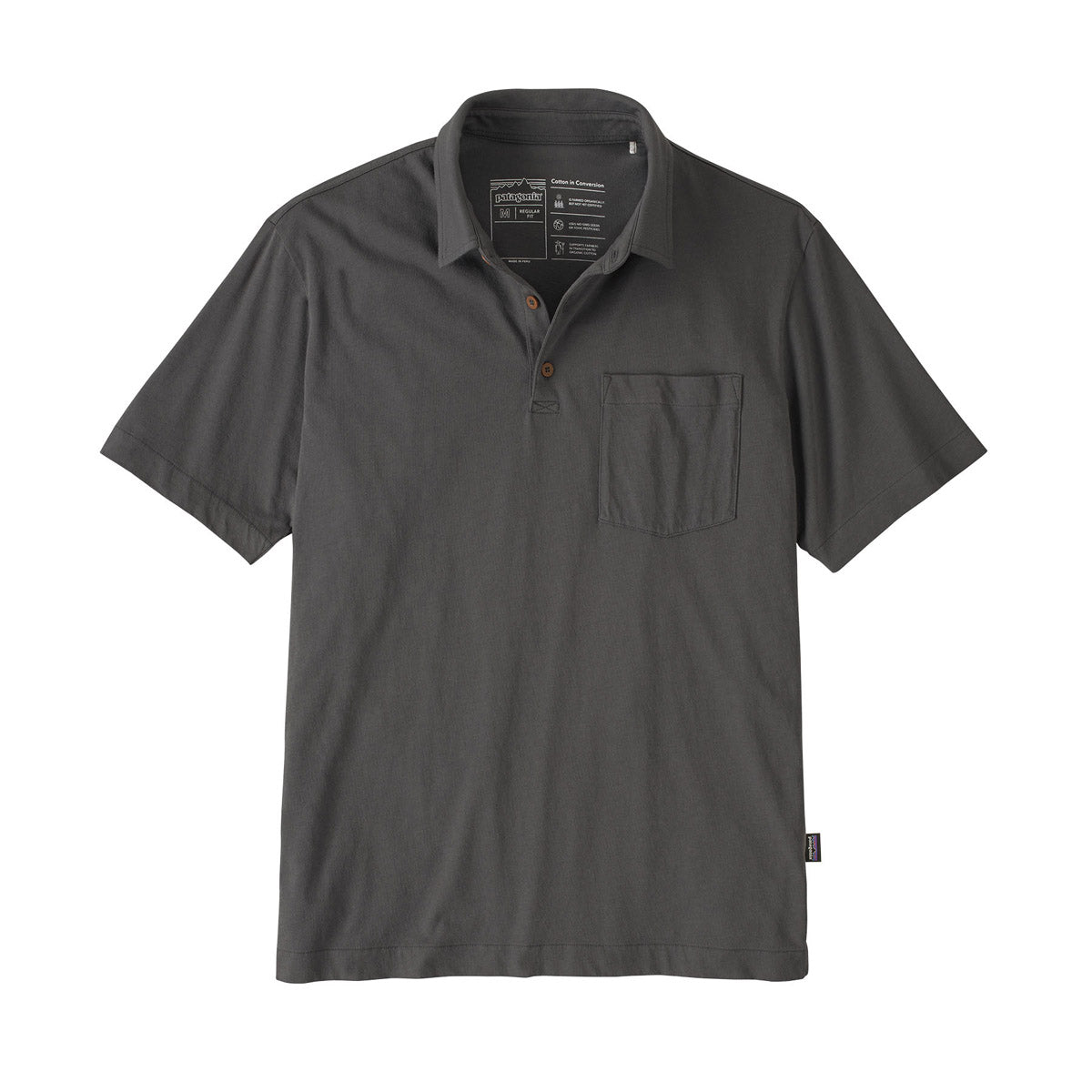 Patagonia Men&#39;s Cotton in Conversion Lightweight Pulloverlo Shirt Forge Grey