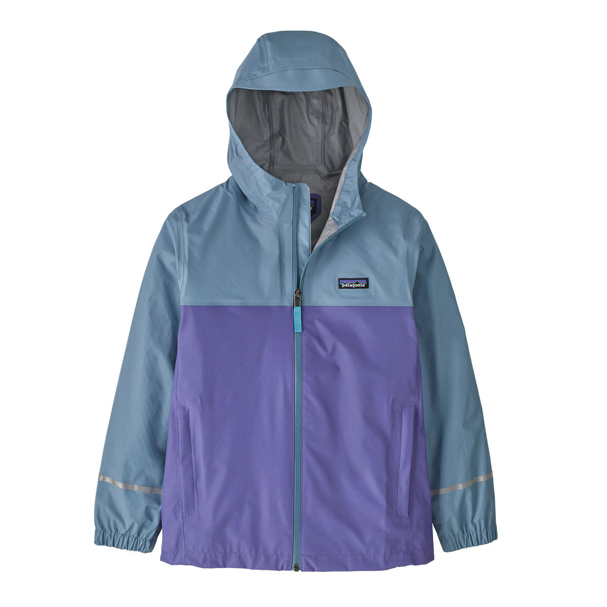 Patagonia Kids&#39; Torrentshell 3L Rain Jacket Light Plume Grey