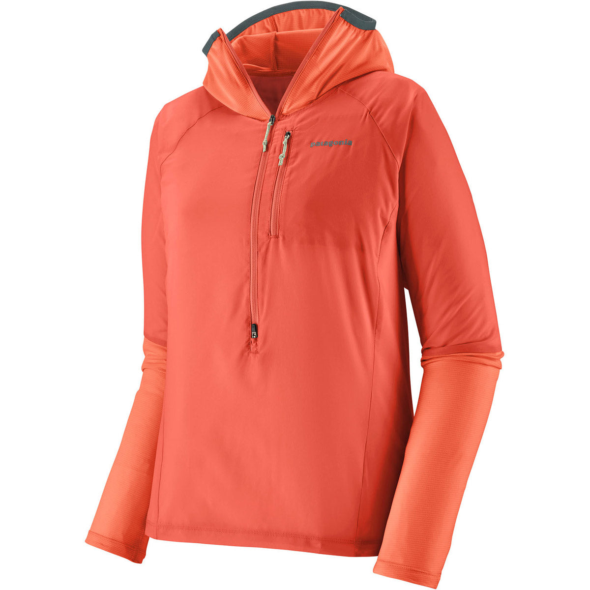 Patagonia Women's Airshed Pro Pullover Coho Coral
