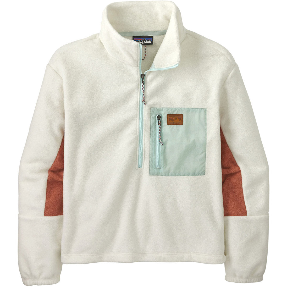 Patagonia Women&#39;s Microdini 1/2-Zip Pullover Birch White