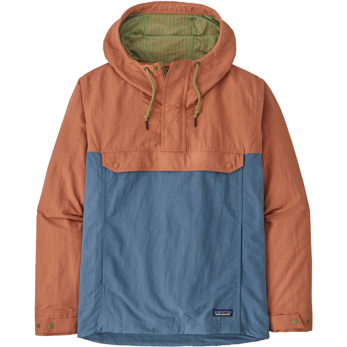 Patagonia Men's Isthmus Anorak Pullover Utility Blue