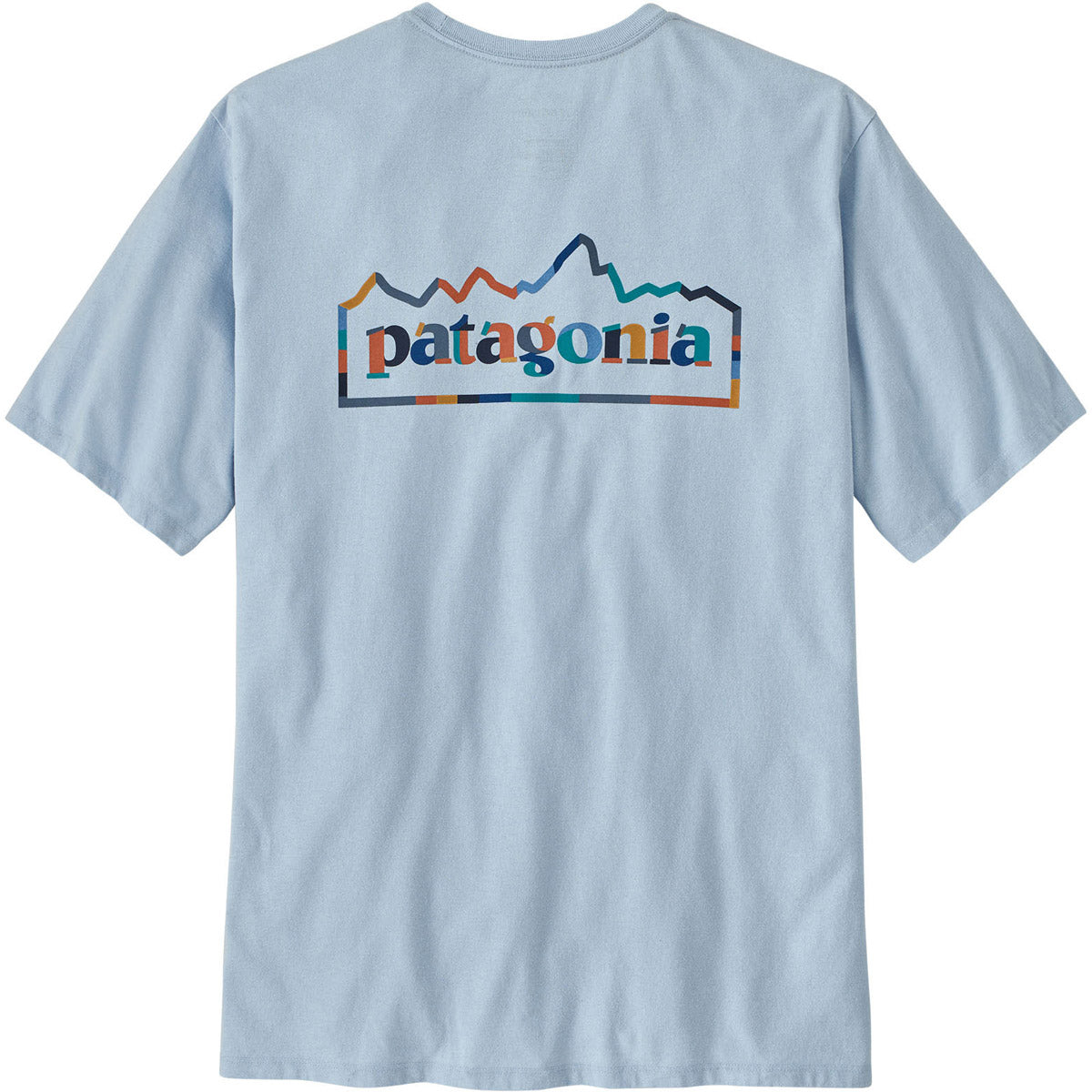 Patagonia Men&#39;s Unity Fitz Responsibili-Tee Chilled Blue