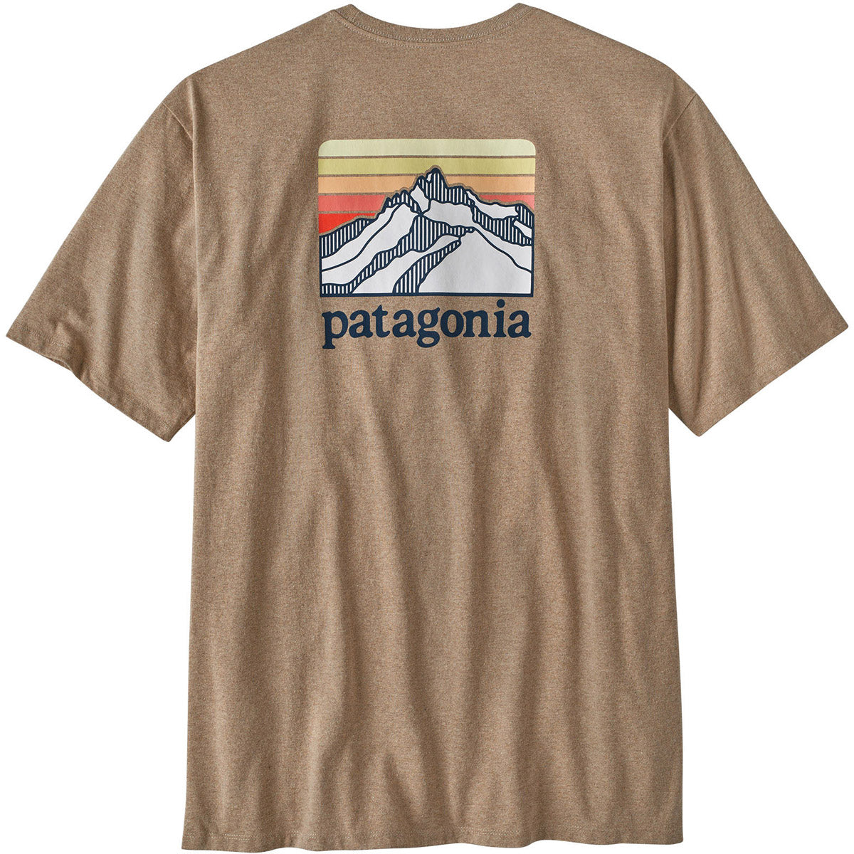 Men&#39;s Line Logo Ridge Pullovercket Responsibili-Tee