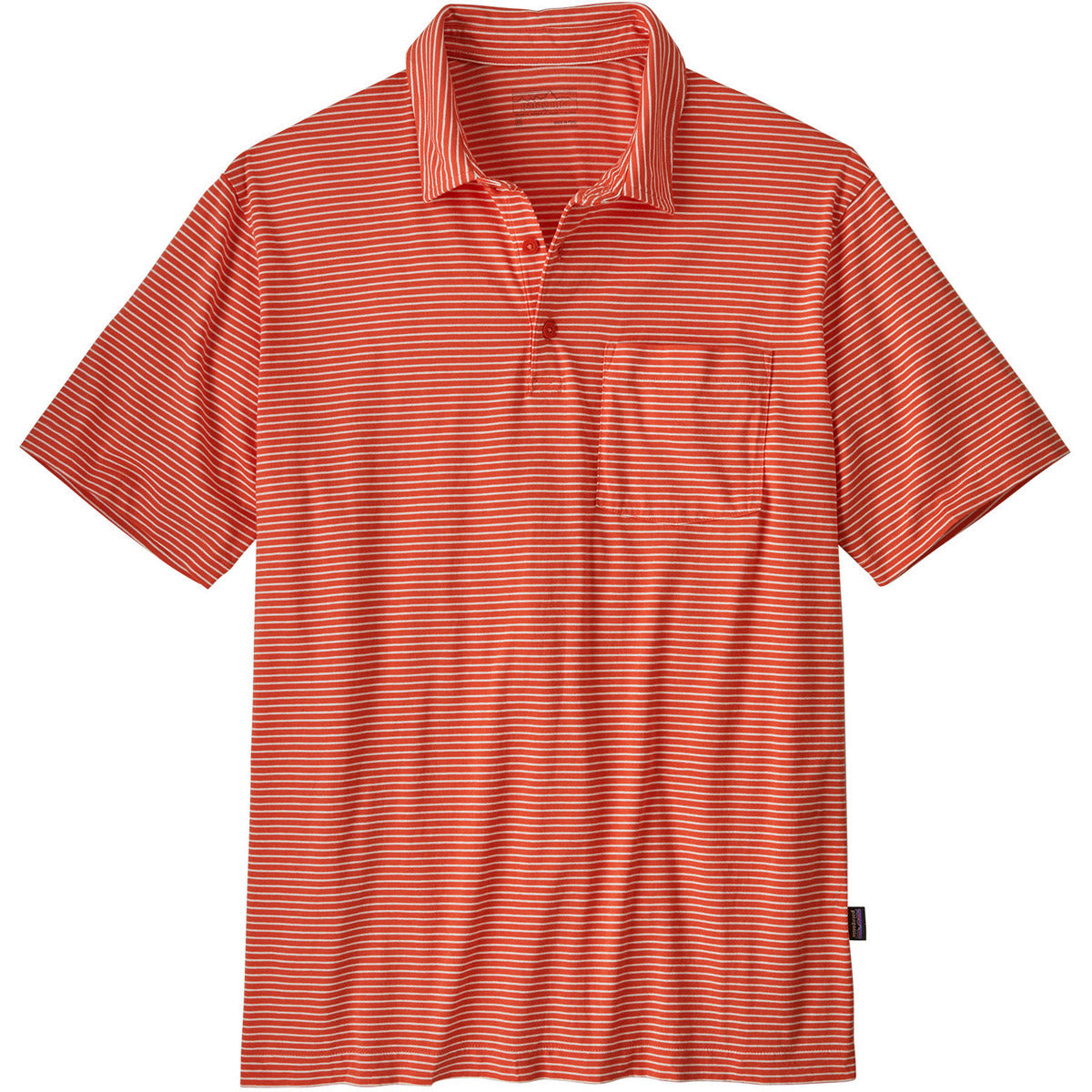 Patagonia Men&#39;s Cotton in Conversion Lightweight Pulloverlo Shirt Seashore: Pimento Red