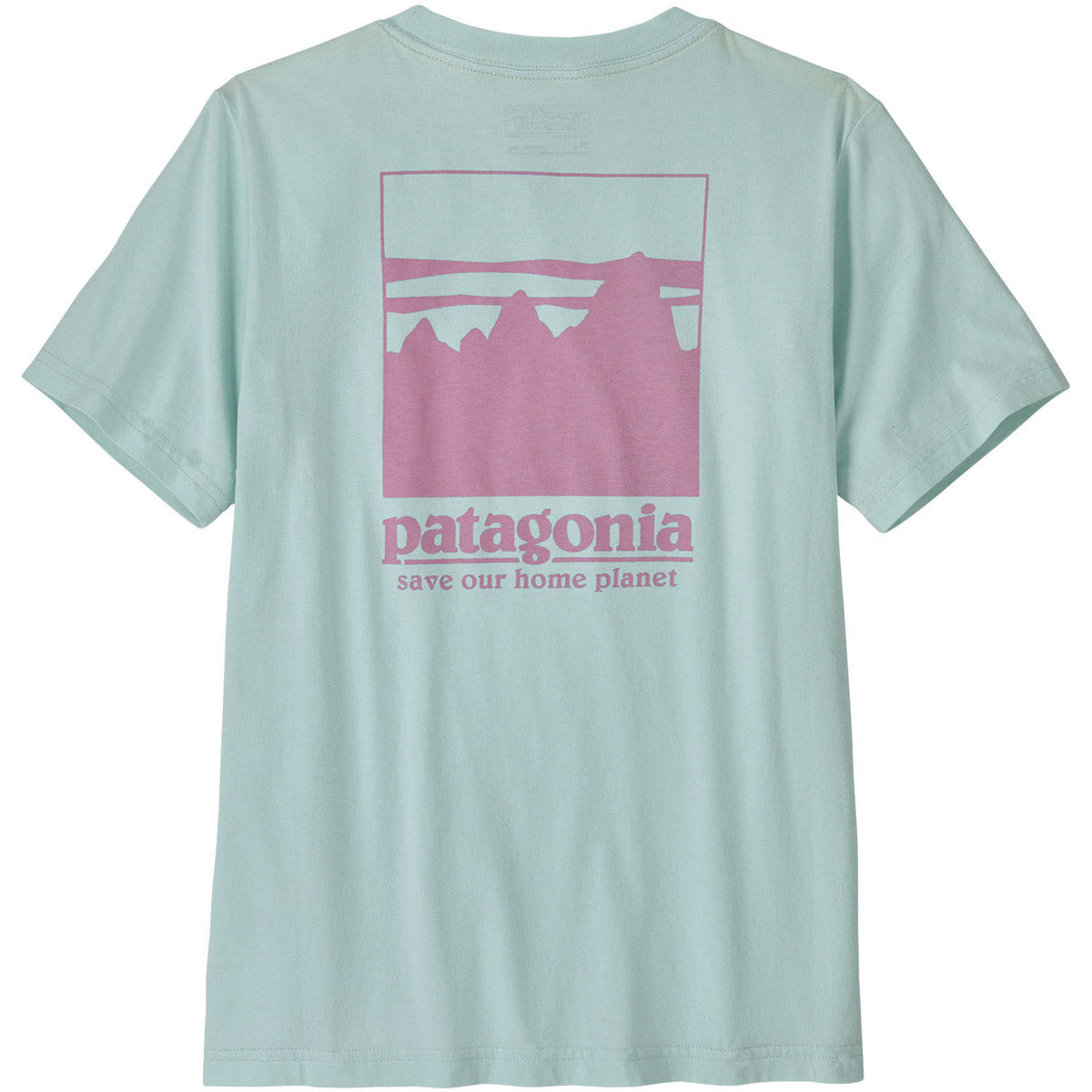 Patagonia Kids' Graphic T-Shirt Alpine Icon: Wispy Green