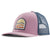 Patagonia Kids' Trucker Hat Ridge Rise Moonlight: Milkweed Mauve