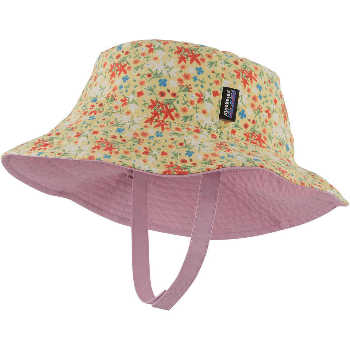 Patagonia Baby Sun Bucket Hat Little Isla: Milled Yellow