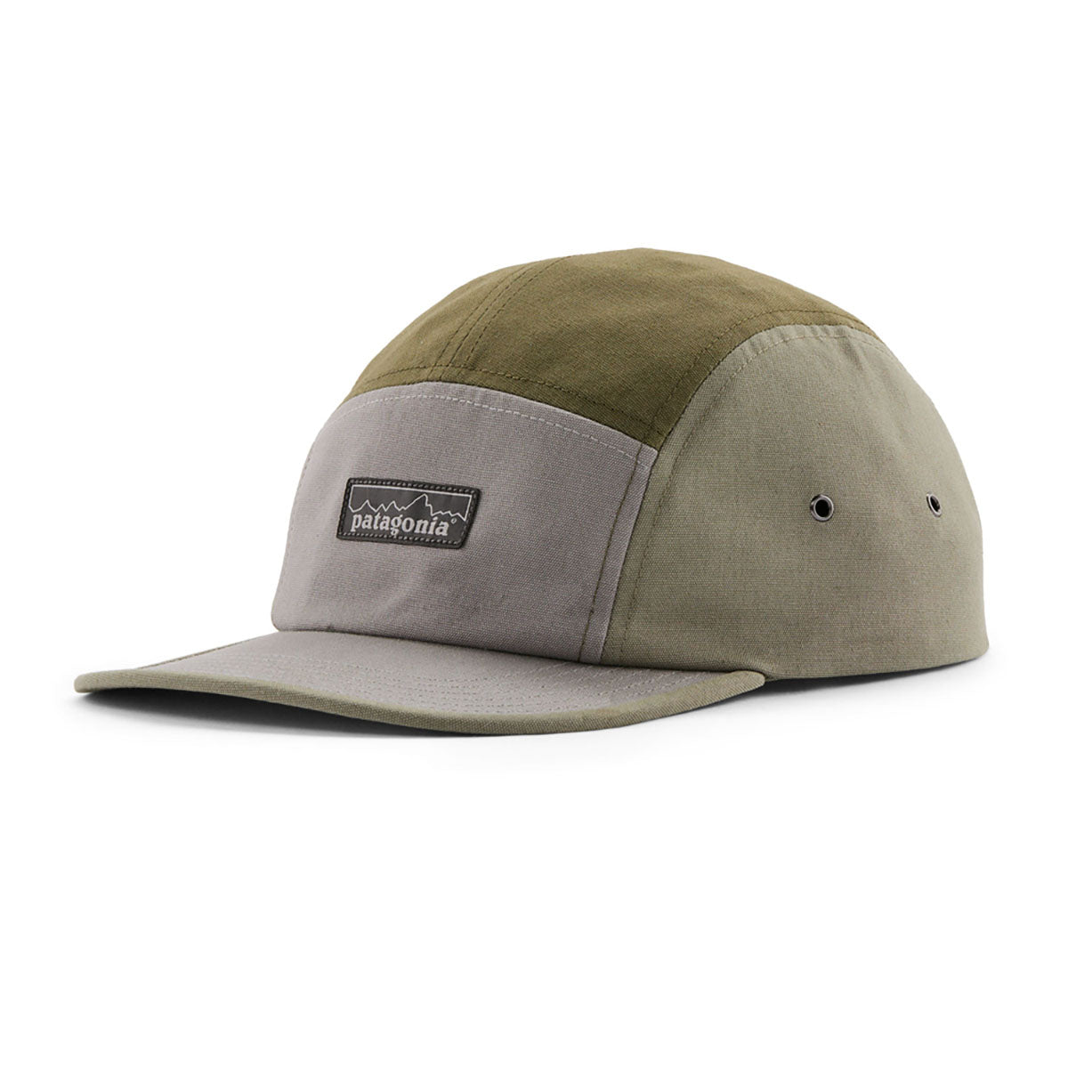 Patagonia Graphic Maclure Hat Functional Text Logo: Forever Grey