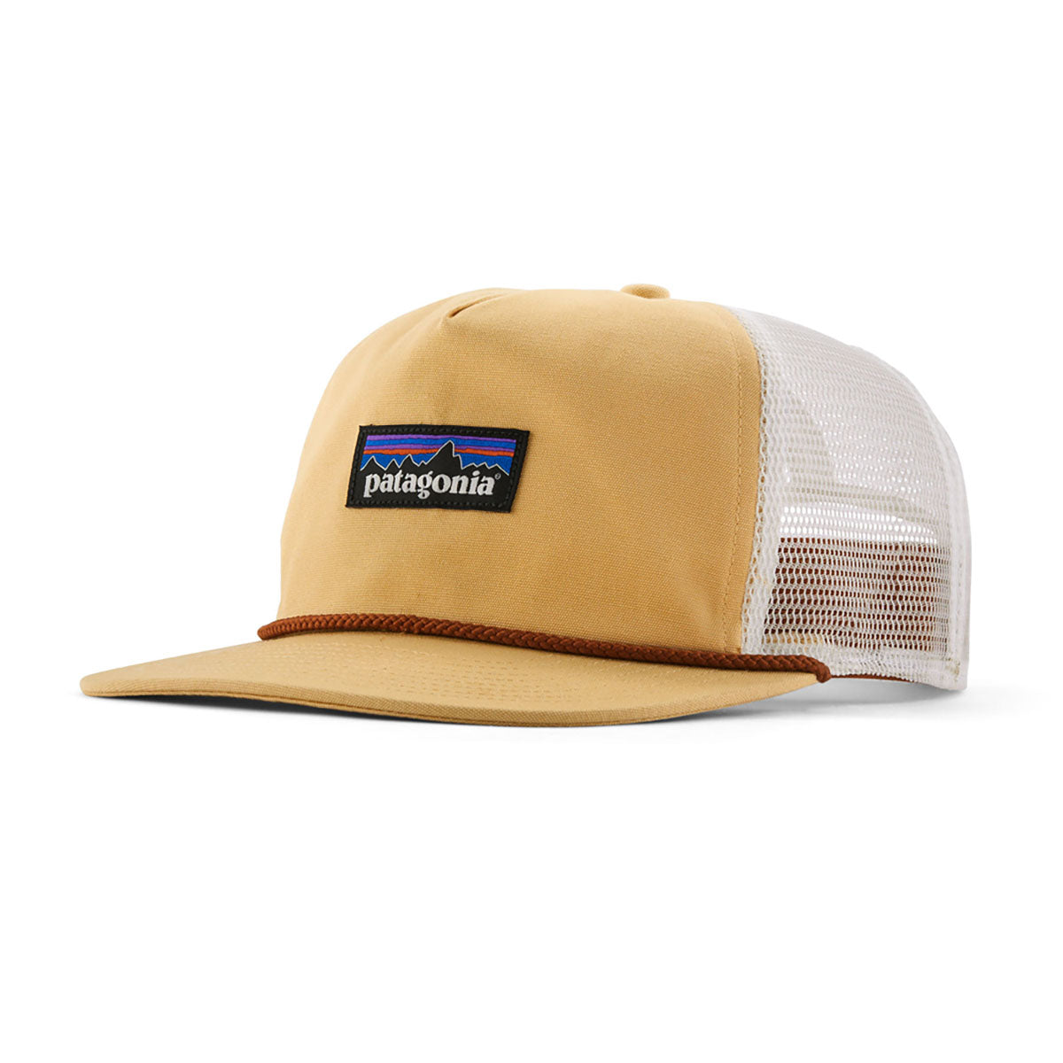 Patagonia Airfarer Cap P-6 Label: Beeswax Tan