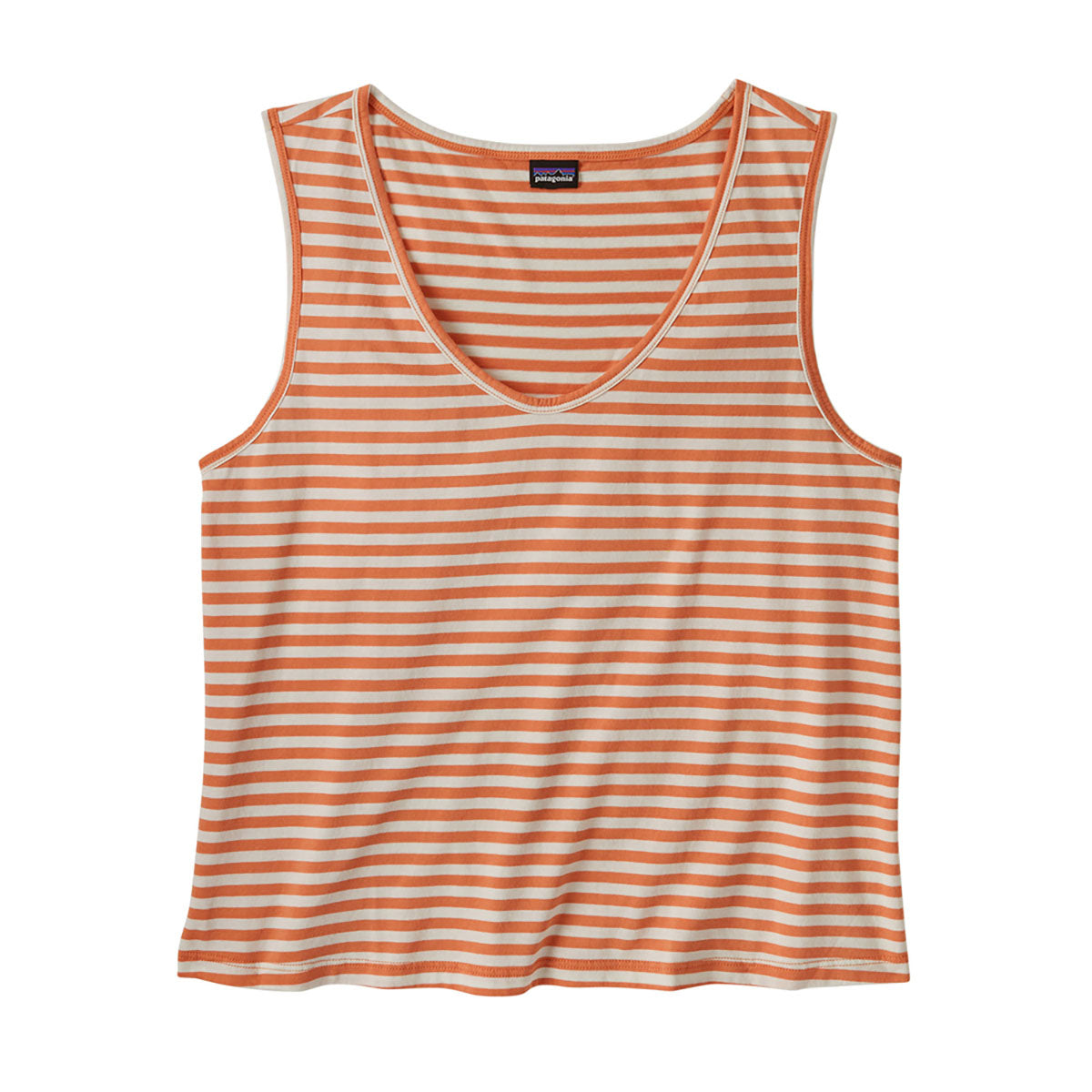 Patagonia Womens Regenerative Organic Certified Cotton Tank Field Day: Rock Melon