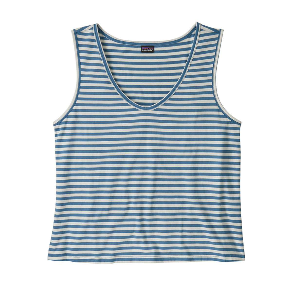 Patagonia Womens Regenerative Organic Certified Cotton Tank Field Day: Still Blue