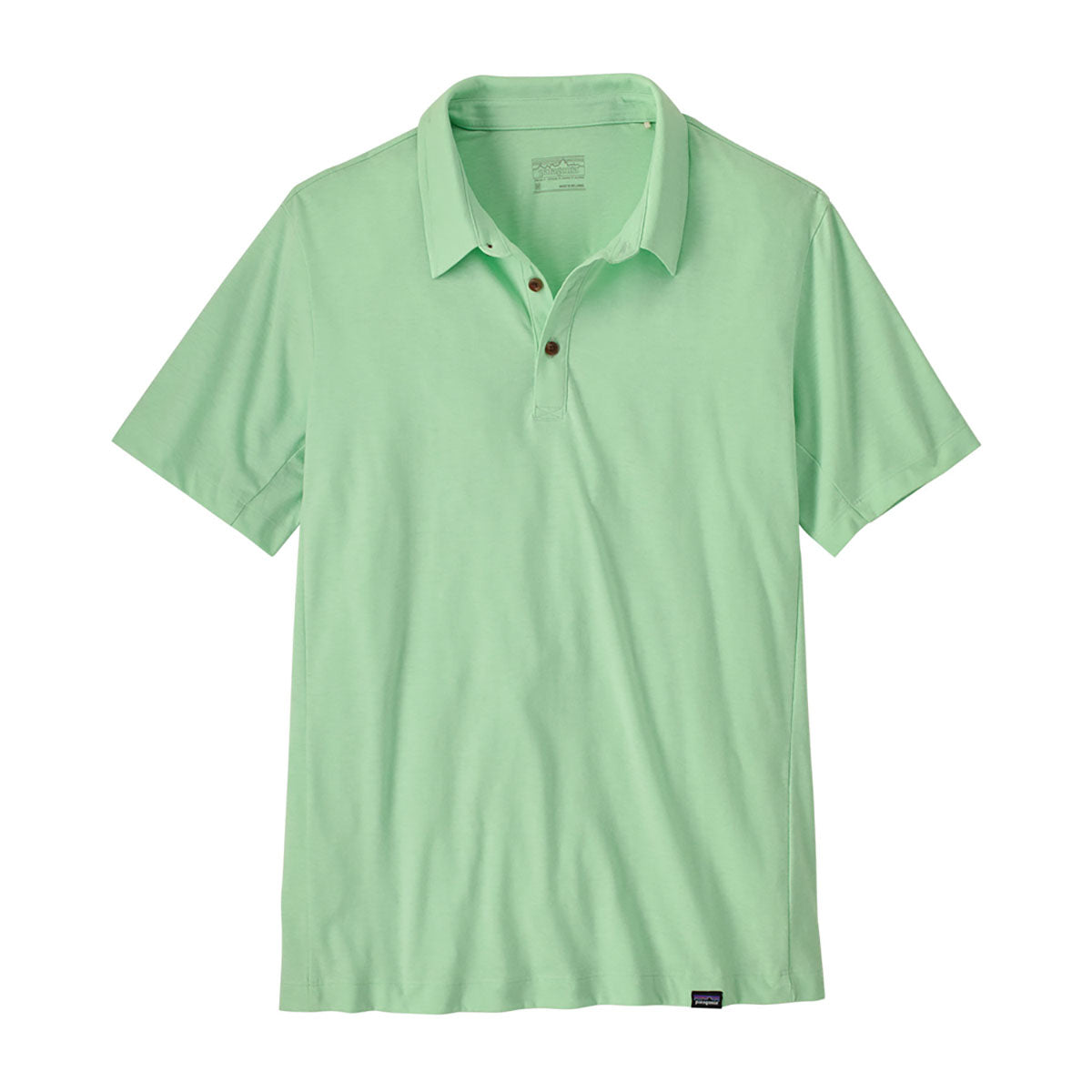 Patagonia Mens Essential Polo Rinsed Green