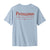 Patagonia Mens Capilene Cool Daily Graphic Shirt - Waters Water People Banner: Fleck Blue