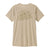 Patagonia Womens Capilene Cool Daily Graphic Shirt - Lands Wind Runner: Pumice X-Dye