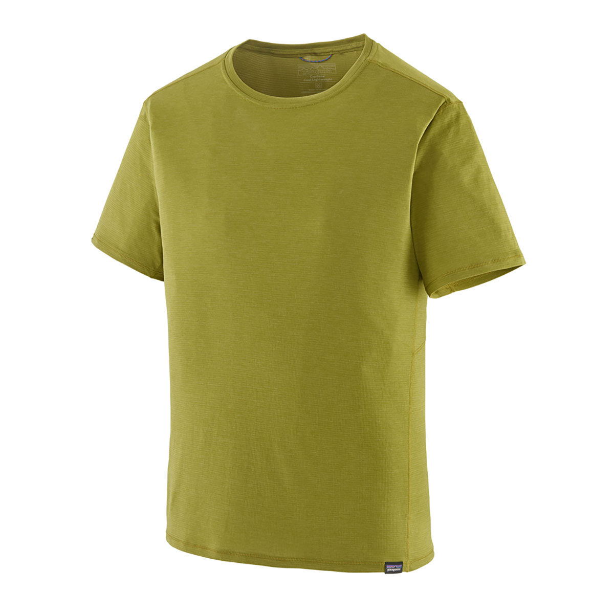 Patagonia Mens Capilene Cool Lightweight Shirt Graze Green - Light Graze Green X-Dye