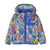 Patagonia Baby Baggies Jacket Swallowtail Geo: Eddy Blue