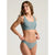 Free Fly Apparel Womens Wavebound Scoop Bikini Top Stormy Sea