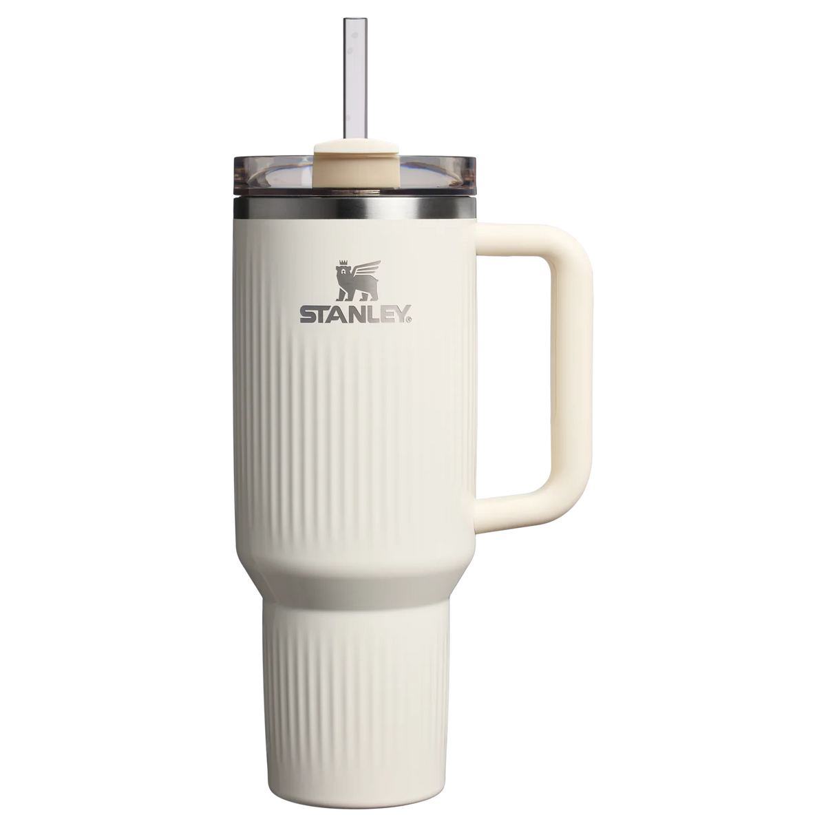 Stanley The Quencher H2.0 Fluted Tumbler 40oz Cream Gloss