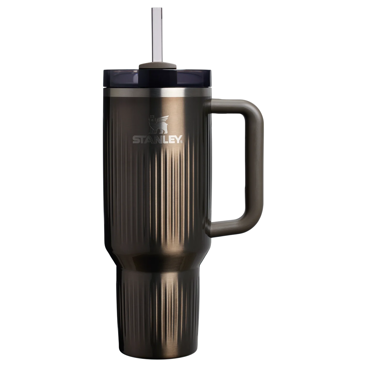 Stanley The Quencher H2.0 Fluted Tumbler 40oz Gunmetal Shine