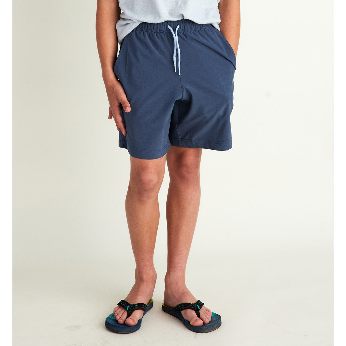 Free Fly Apparel Boys' Breeze Short Blue Dusk II