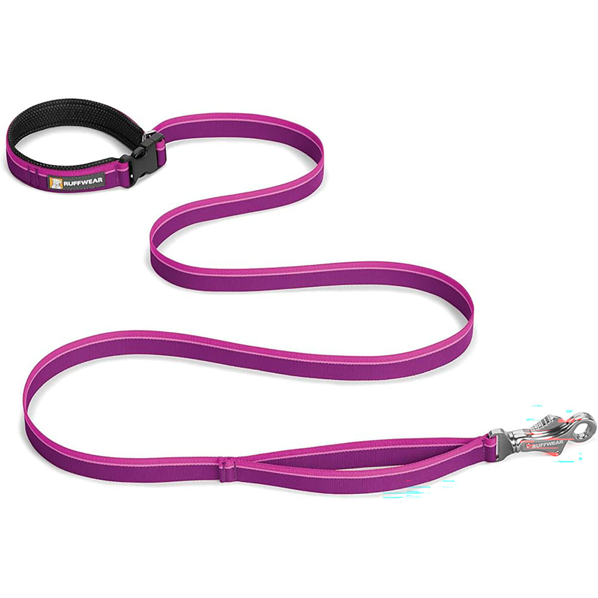 Ruffwear Flat Out Leash - Solid Purple Dusk