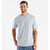 Free Fly Apparel Men's Bamboo Flex Pocket Tee Heather Aspen Grey