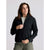 Free Fly Apparel Womens Gridback Fleece Jacket Black