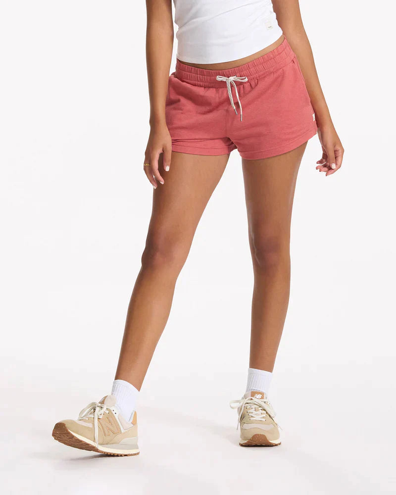 Vuori Womens Halo Performance Short HBK Black Heather