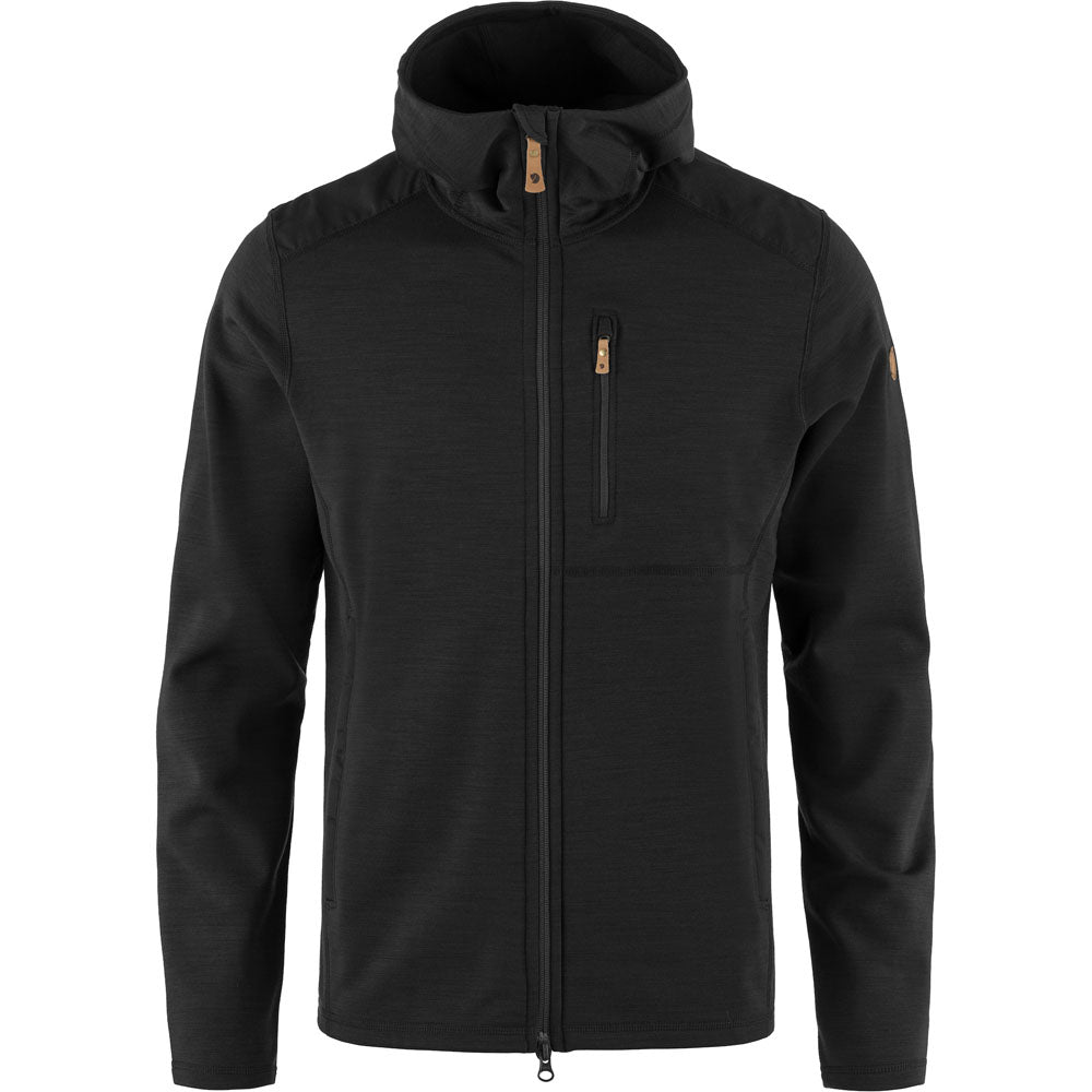 Fjallraven Men's Keb Fleece Hoodie Black