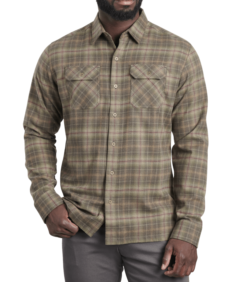 Kuhl Men&#39;s Dillingr Flannel Shirt INTERSTELLAR