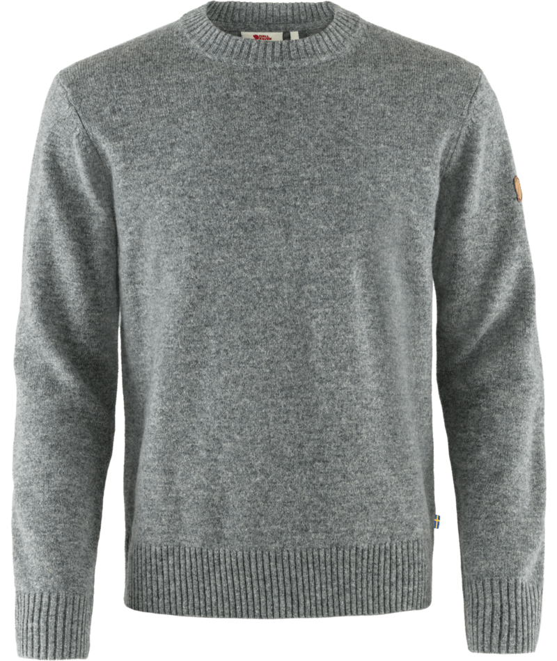 Fjallraven Men&#39;s Lada Round-Neck Sweater 560 Navy