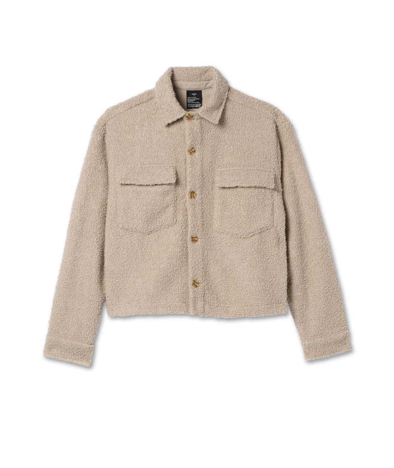 Vuori W Sycamore Short Shirt Jacket DSA Dark Salt