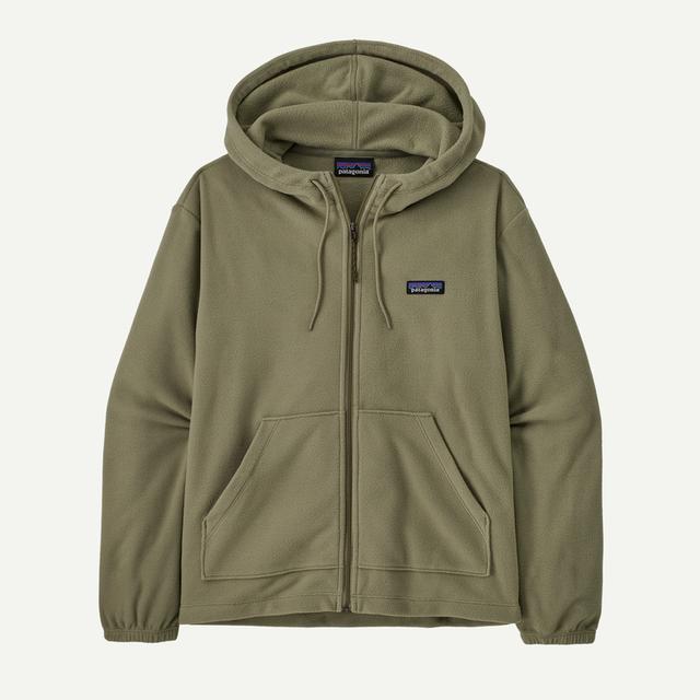 Patagonia Womens Micro D Fleece Hoody RVGN River Rock Green