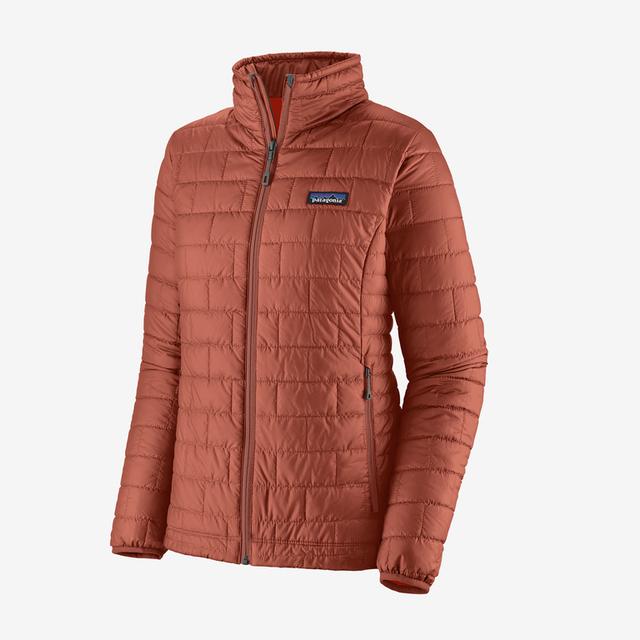 Patagonia Womens Nano Puff Jacket BURR Burnished Red