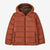 Patagonia Kids Hi-Loft Down Sweater Hoody BURR Burnished Red