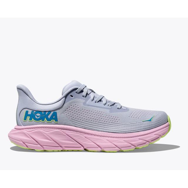 Hoka Women&#39;s Arahi 7 GLP Gull/Pink Twilight