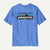 Patagonia Mens P-6 Logo Responsibili-Tee ABNB Abundant Blue