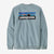 Patagonia Men's P-6 Logo Uprisal Crew Sweatshirt TBL Thermal Blue / M